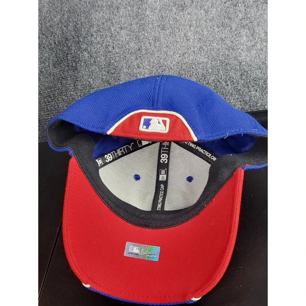 New Era Texas Rangers Autographed Fitted Baseball Cap‎ MLB 39Thirty S-M Signed